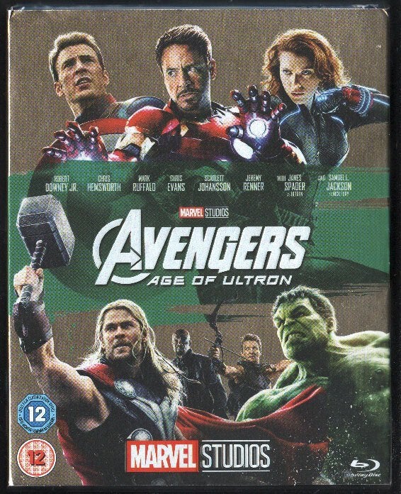 Avengers Age of Ultron GESEALD SLIPCOVER MARVEL MCU BR UKsub, Cd's en Dvd's, Blu-ray, Portugees, Film, Science Fiction en Fantasy