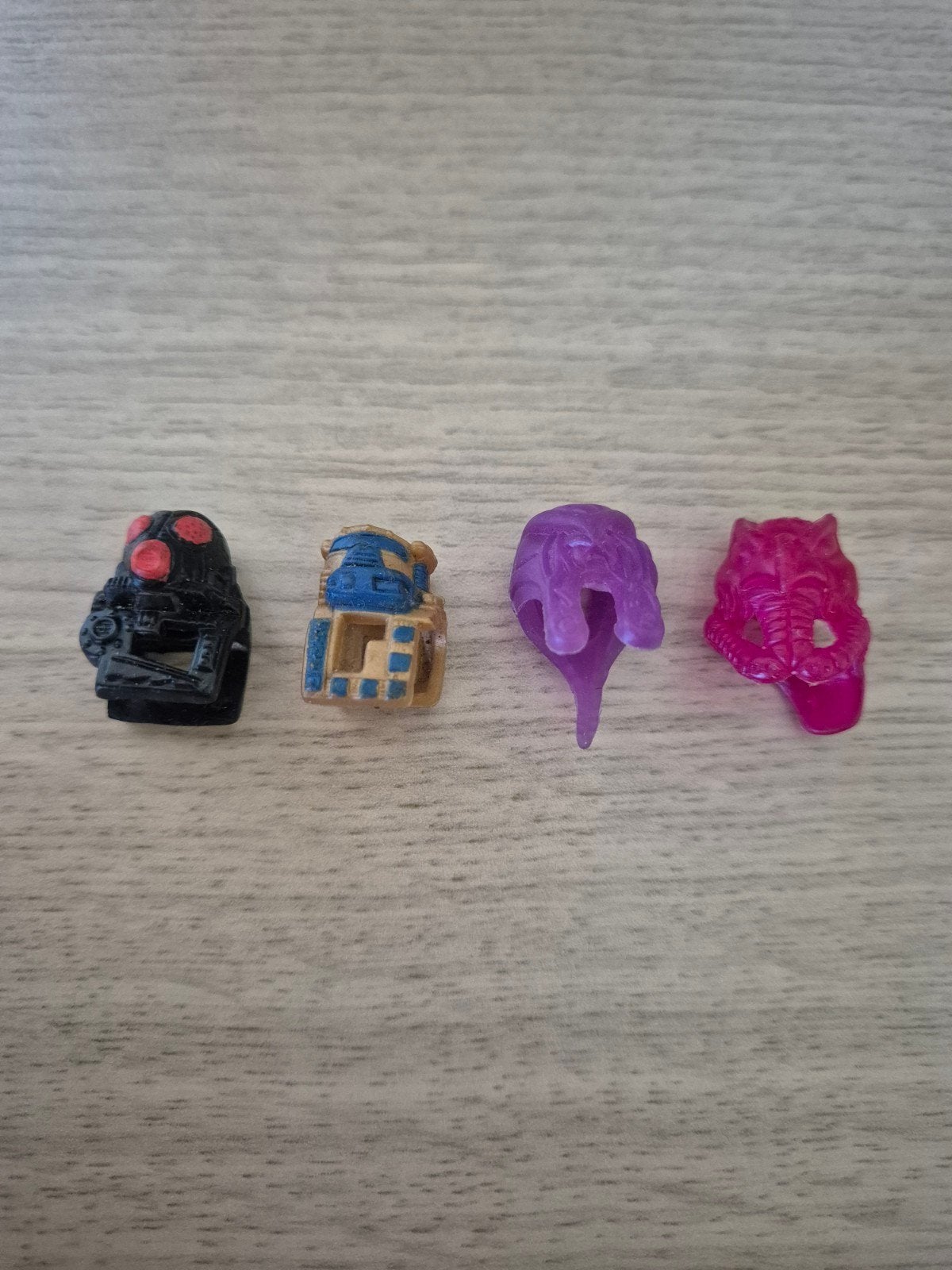 M.A.S.K. 4 maskers in goede staat., Ophalen of Verzenden, Zo goed als nieuw