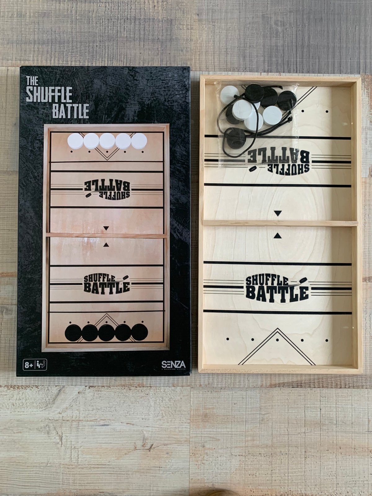 The shuffie battle groot bordspel, Ophalen of Verzenden, Nieuw