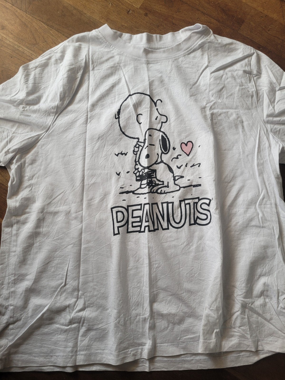 Snoopy t-shirt, Verzenden, Wit, Nieuw, Overige maten