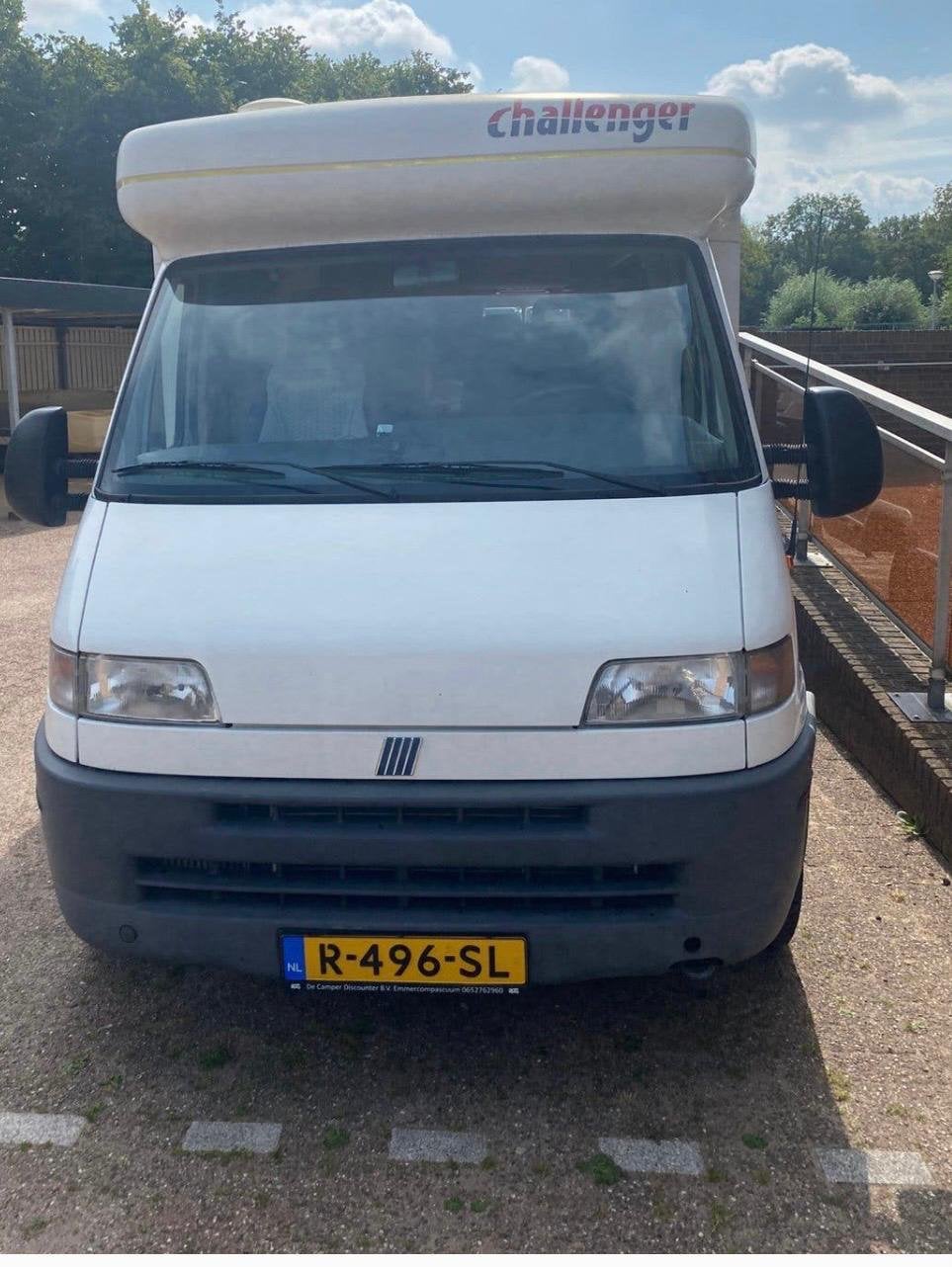 Gezellige good old camper Fiat Ducato Challenger 1.4, Bestuurdersdeur, Ringverwarming, Fiat, Particulier