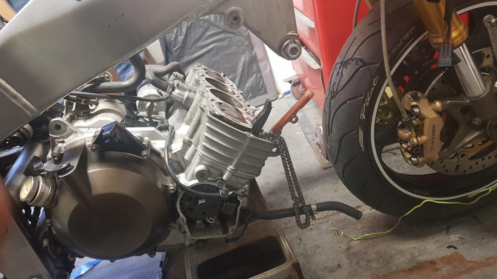 Gezocht! Kawasaki zx6r 2003 / 2004 motorblok, Ophalen of Verzenden