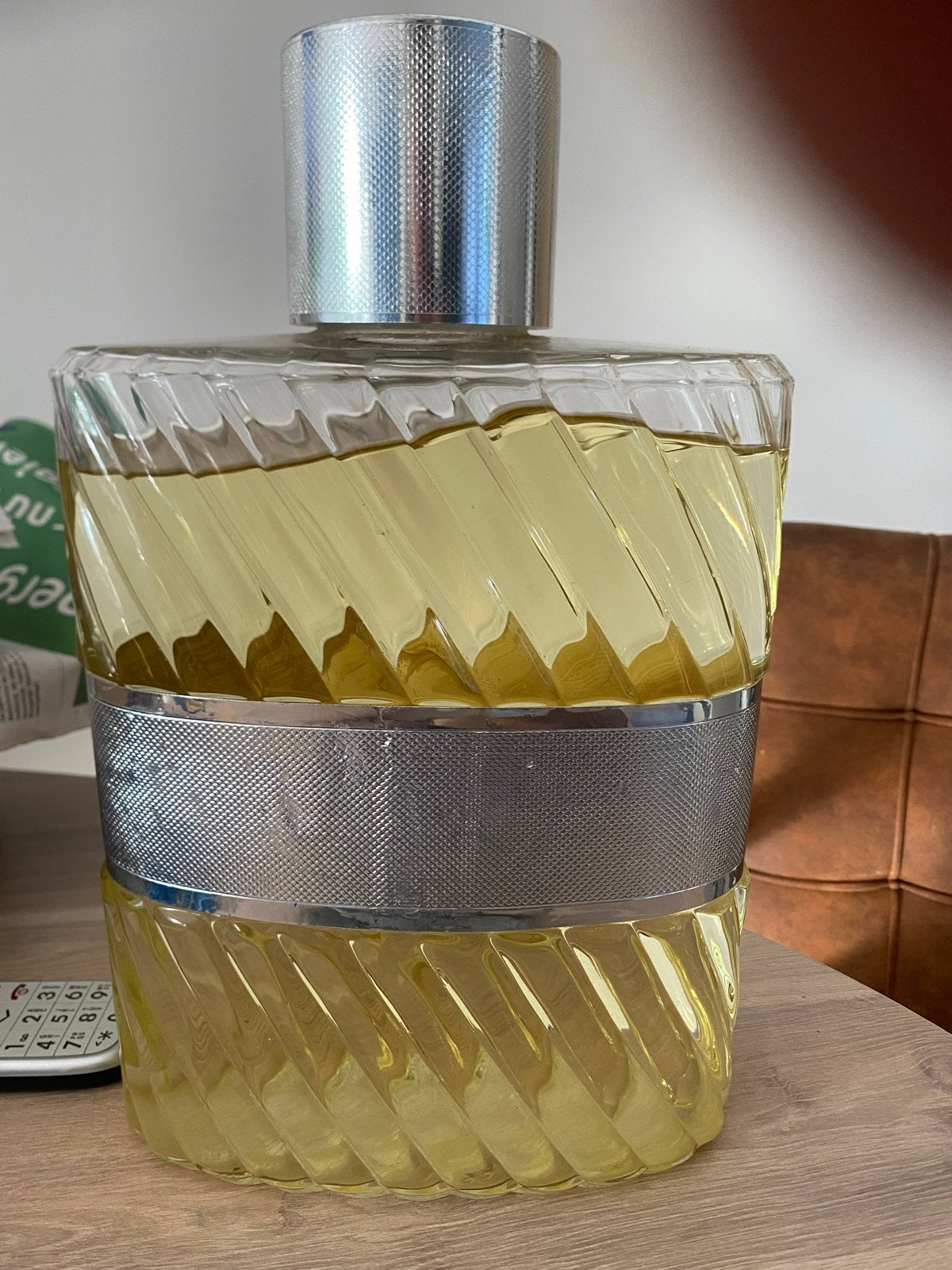 Grote vintage Christian Dior Eau Sauvage dummy fles, Ophalen of Verzenden, Zo goed als nieuw