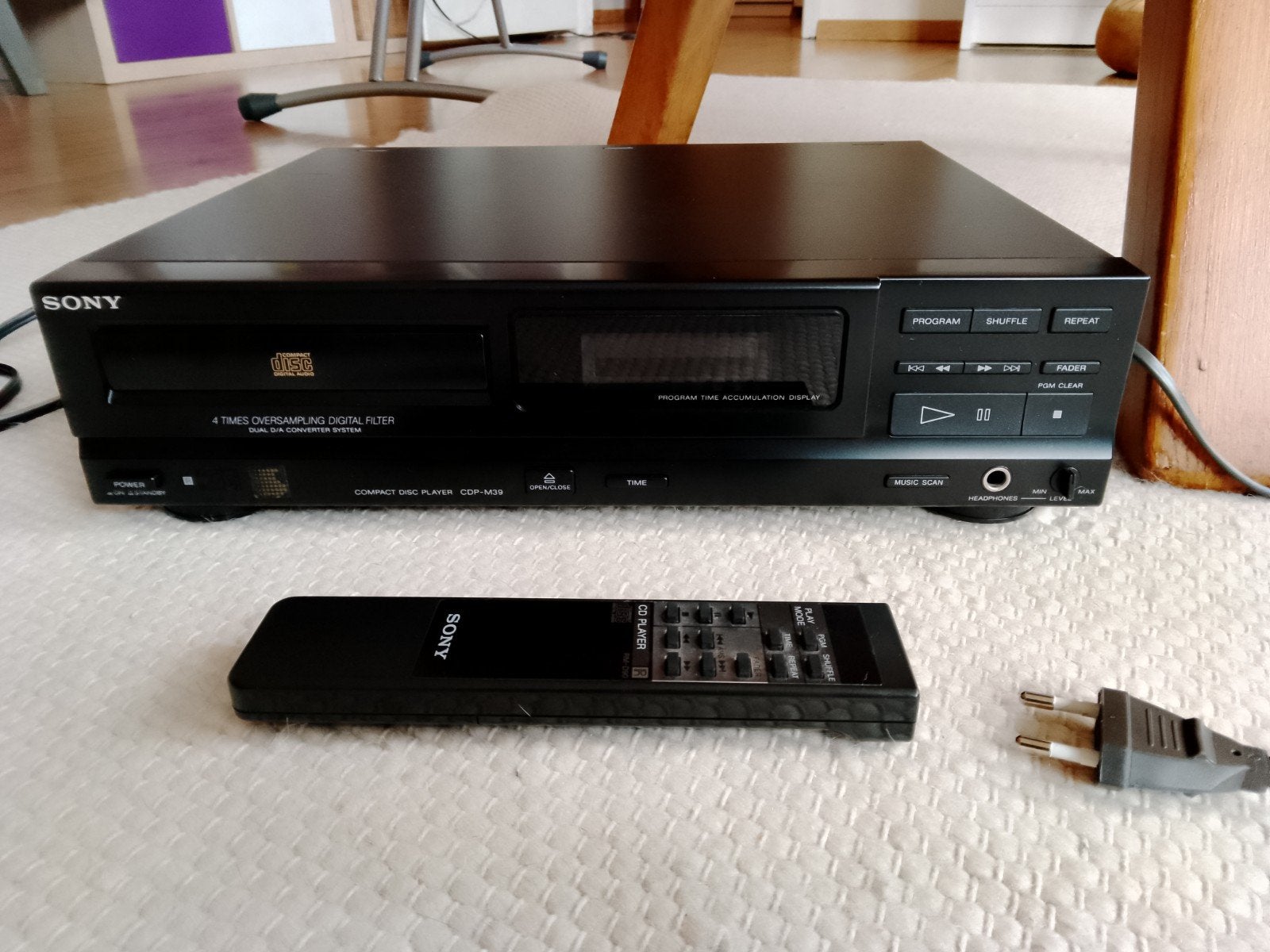Sony CDP-M39 CD-speler - Klassieke Audio, Audio, Tv en Foto, Cd-spelers, Ophalen, Niet werkend, Sony