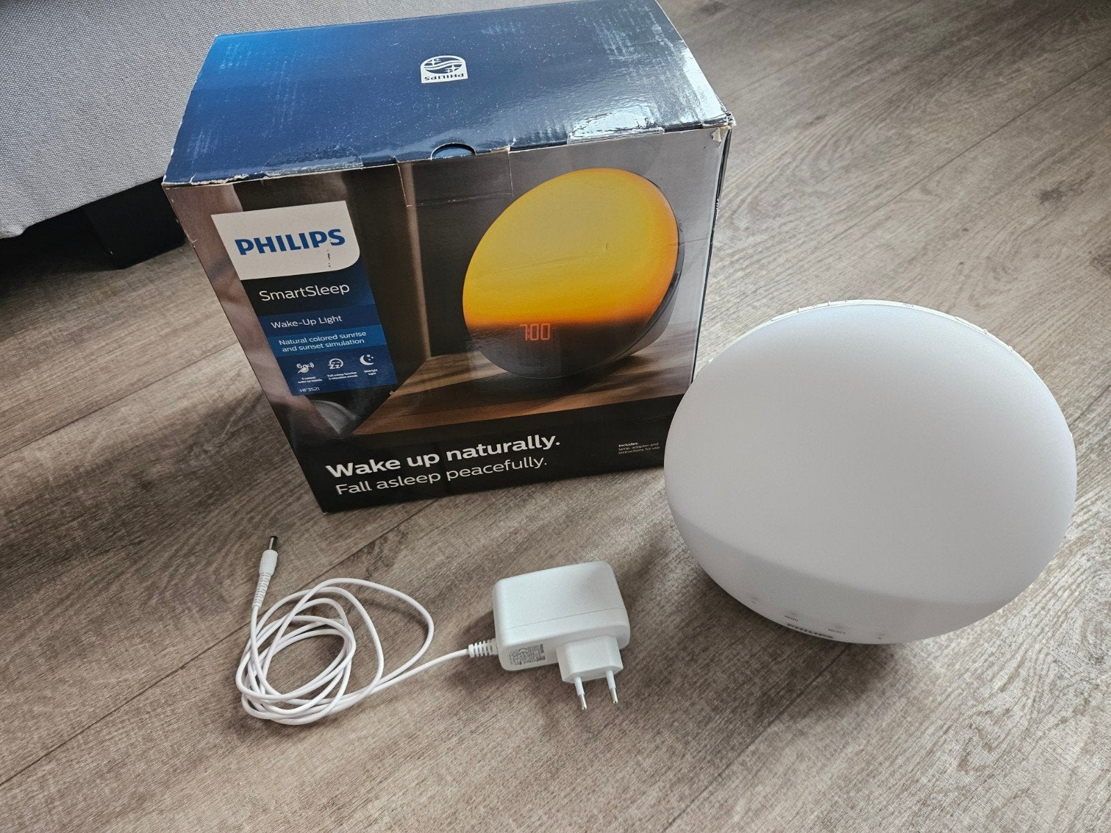 Philips wake up light | HF3521, Ophalen of Verzenden, Zo goed als nieuw, Digitaal