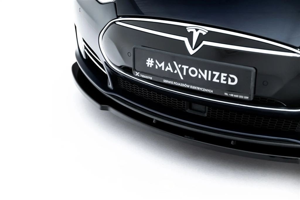 Maxton Design Tesla Model S Mk1 Splitter Spoiler Versie 2, Verzenden, Automotive Parts, A.parts@hotmail.nl, Trasmolenlaan 12 3447 GZ Woerden
