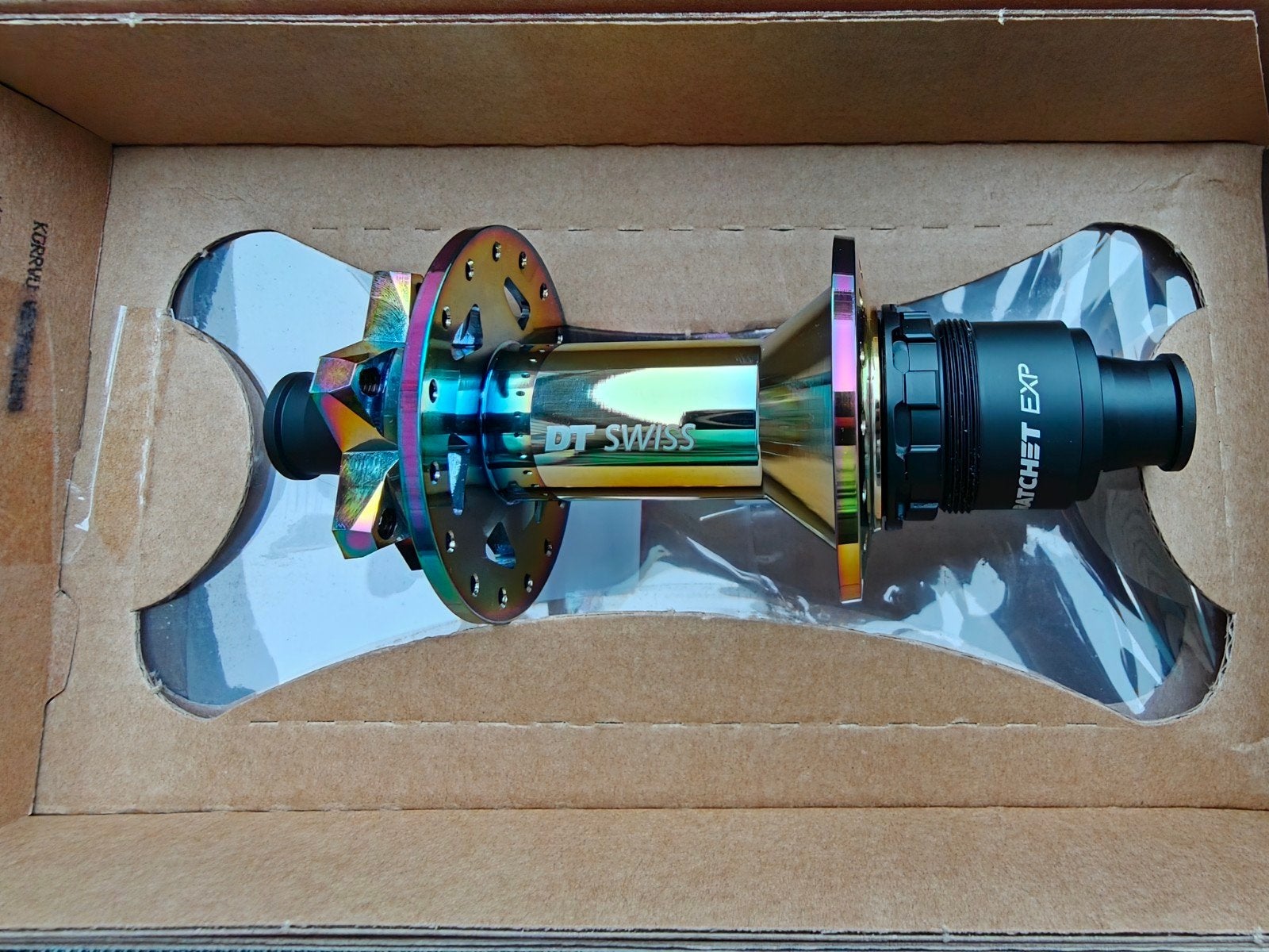 DT Swiss 240 EXP Achternaaf 148mm Boost Rainbow, Ophalen of Verzenden, Nieuw, DT Swiss, Aluminium