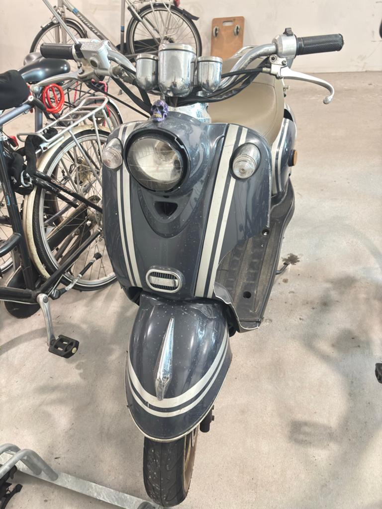 La Souris Trendy Snorscooter 2014 - Rijdend met kappenschade, Ophalen, Gebruikt, Benzine, Overige merken