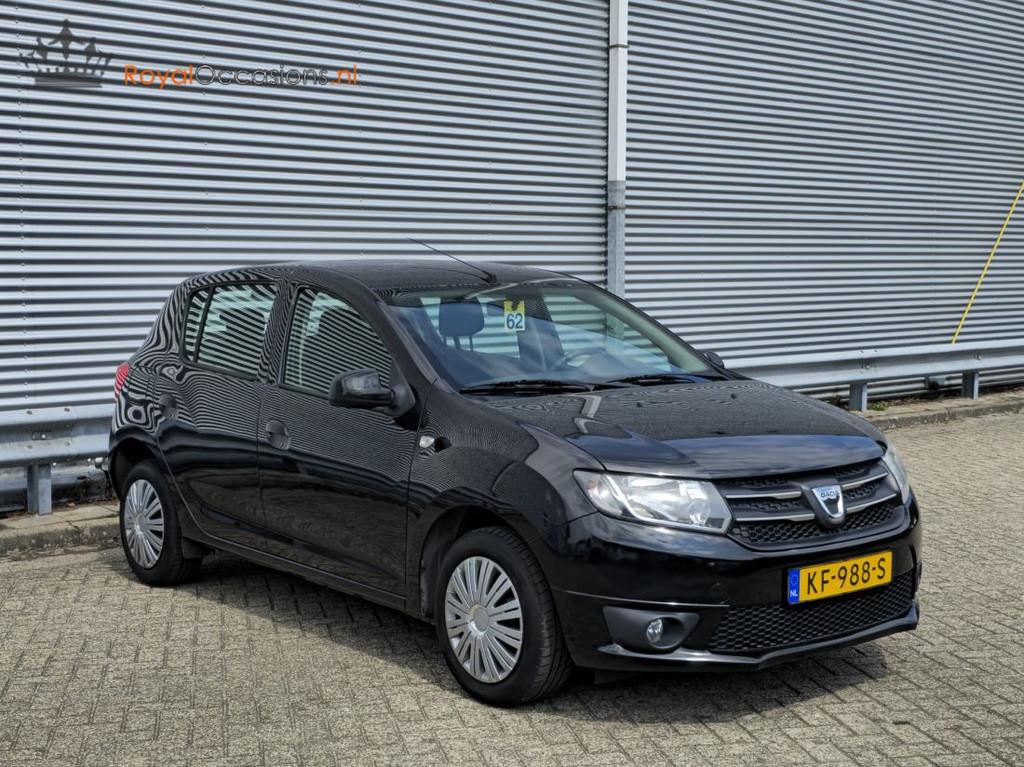 Dacia Sandero - 1.2 16V, Auto's, Euro 5, Gebruikt, 4 cilinders, Zwart