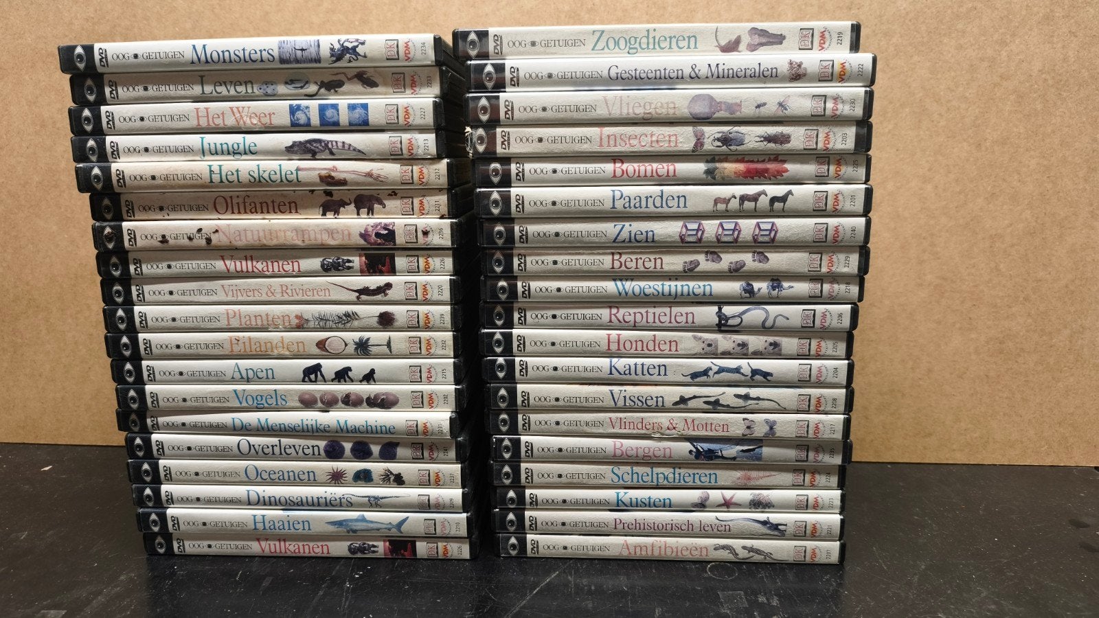 DVD serie ooggetuigen 38 stuks, Cd's en Dvd's, Dvd's | Documentaire en Educatief, Alle leeftijden, Ophalen of Verzenden, Zo goed als nieuw