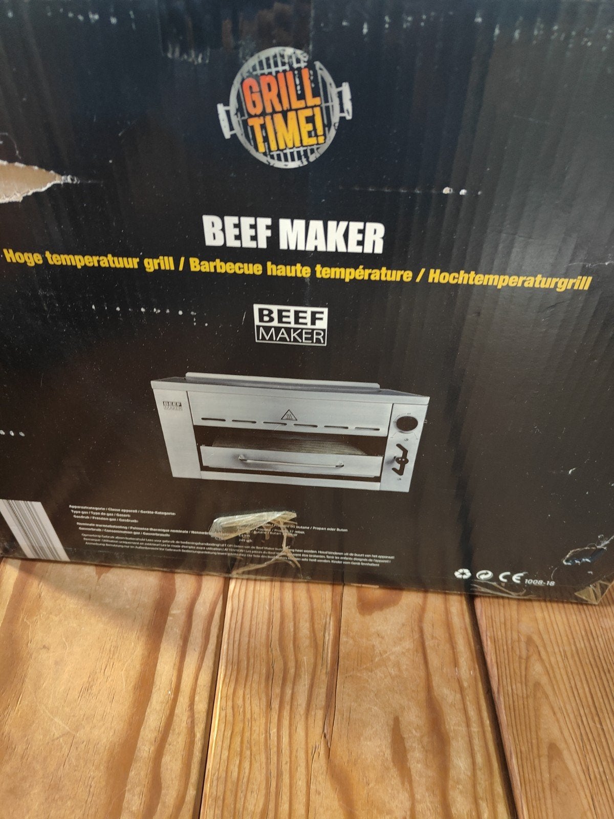 Nieuwe Beef Maker Hoge Temperatuur Grill - RVS, Ophalen, Nieuw, Beef Maker