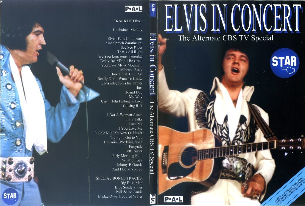 Elvis Presley in concert - the alternate CBS  tv special, Alle leeftijden, Verzenden, Nieuw in verpakking, Concert