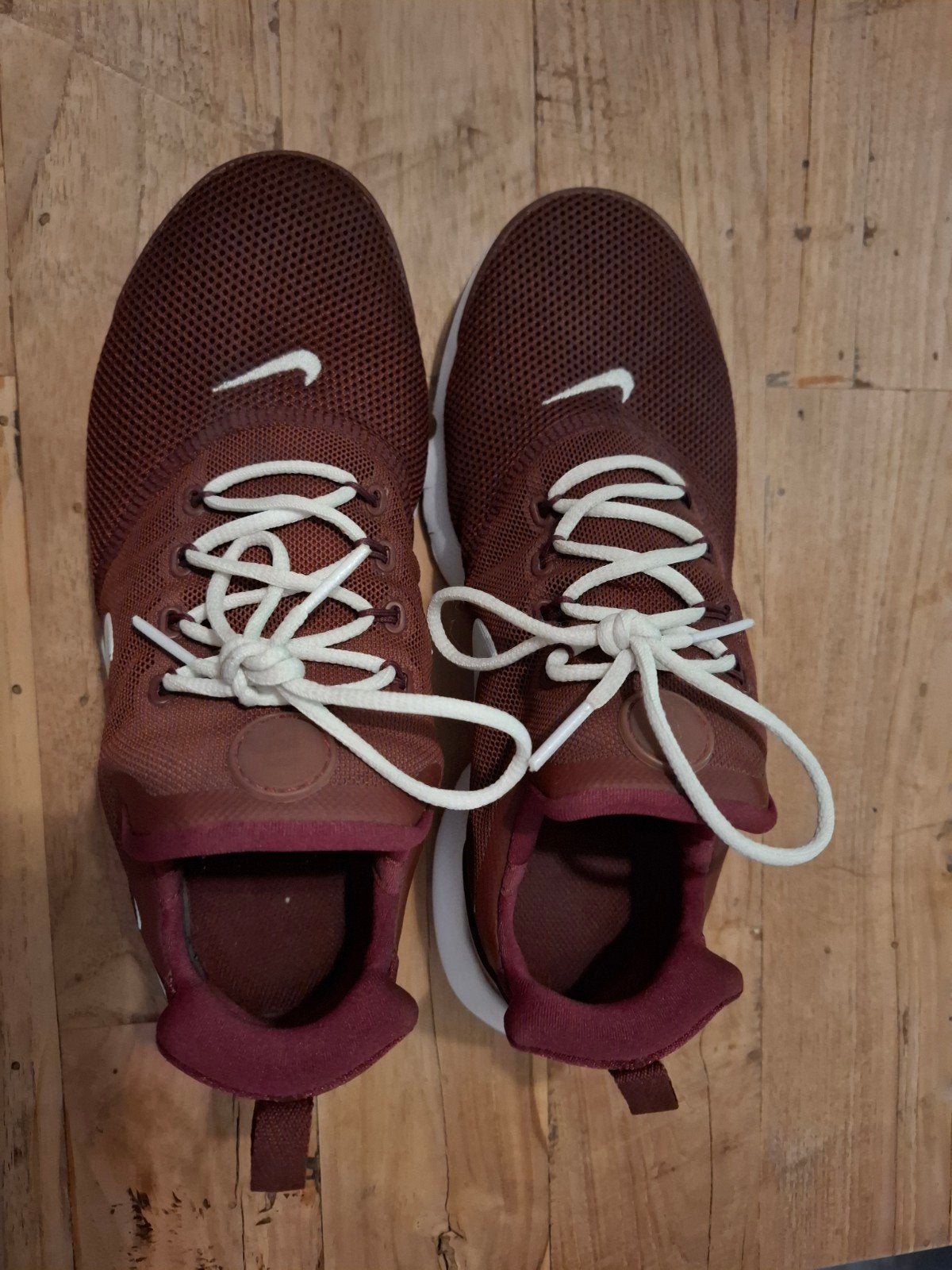 Nike sneakers, bordeaux rood, mt 38,5, Ophalen of Verzenden, Rood, NIKE., Sneakers of Gympen