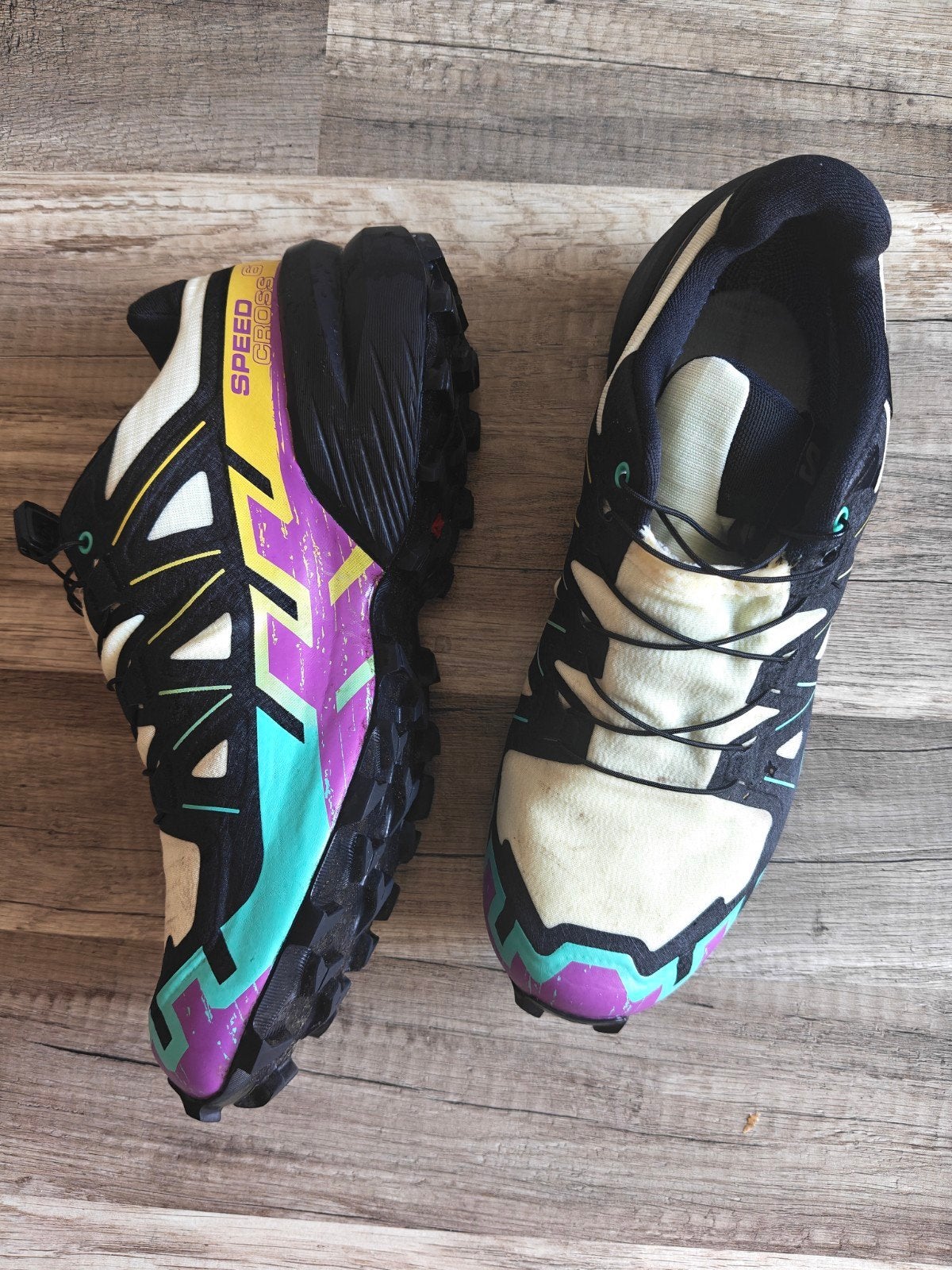 Salomon trailrun-/wandelschoenen maat 40, Sport en Fitness, Hockey, Ophalen of Verzenden, Zo goed als nieuw, Schoenen