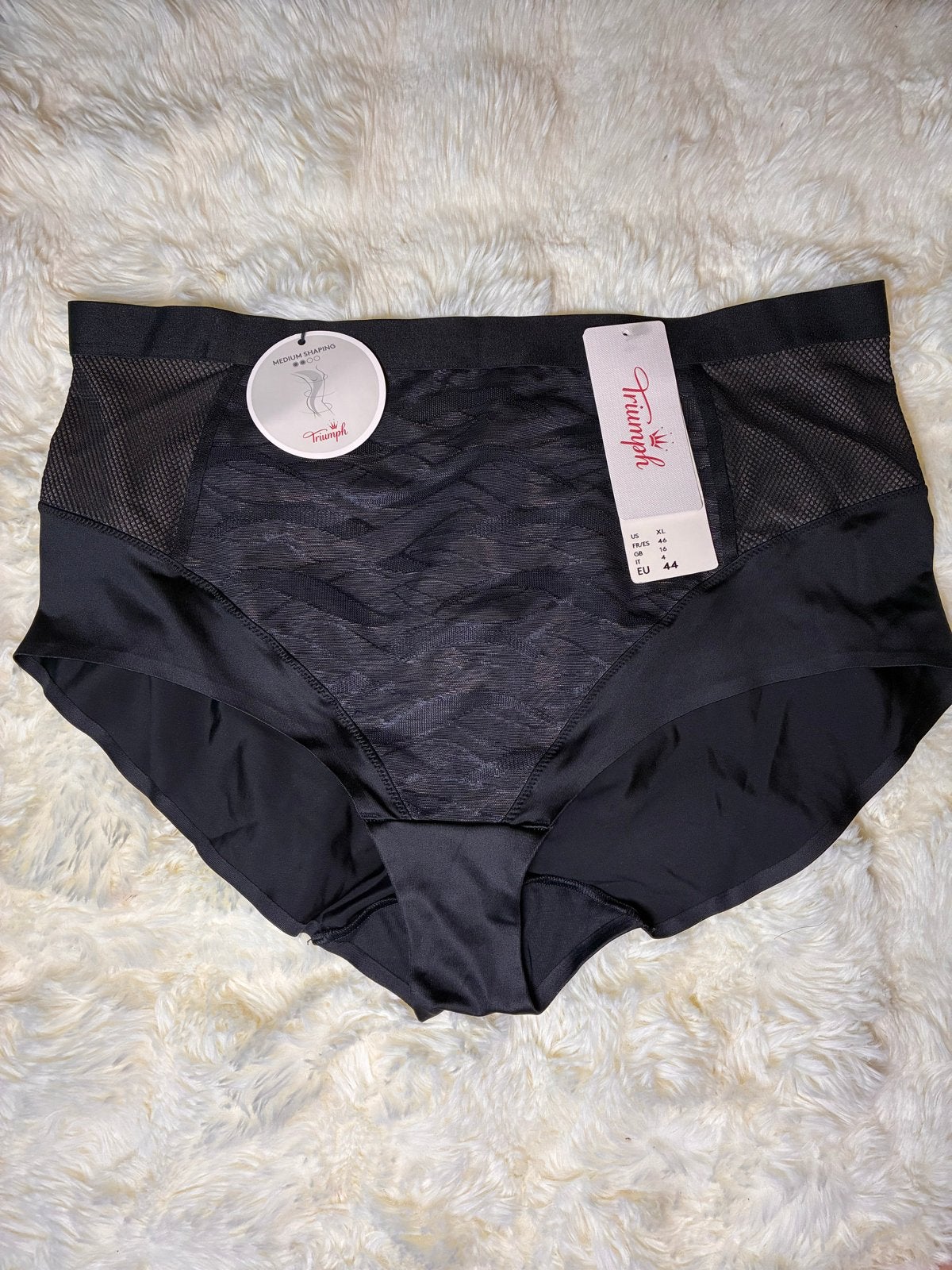 Triumph corrigerende slip XL - Medium Shaping, Ophalen of Verzenden, Zwart, Slip