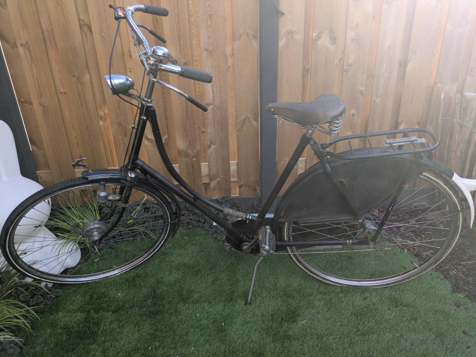 Oldtimer Gazelle omafiets 3 versnellingen "28 inch, Fietsen en Brommers, Ophalen, Gebruikt, Versnellingen, 56 cm of meer