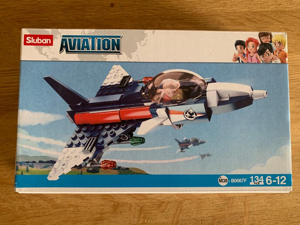 Nieuw: Sluban Aviation bouwset M38-B0667F, Ophalen of Verzenden