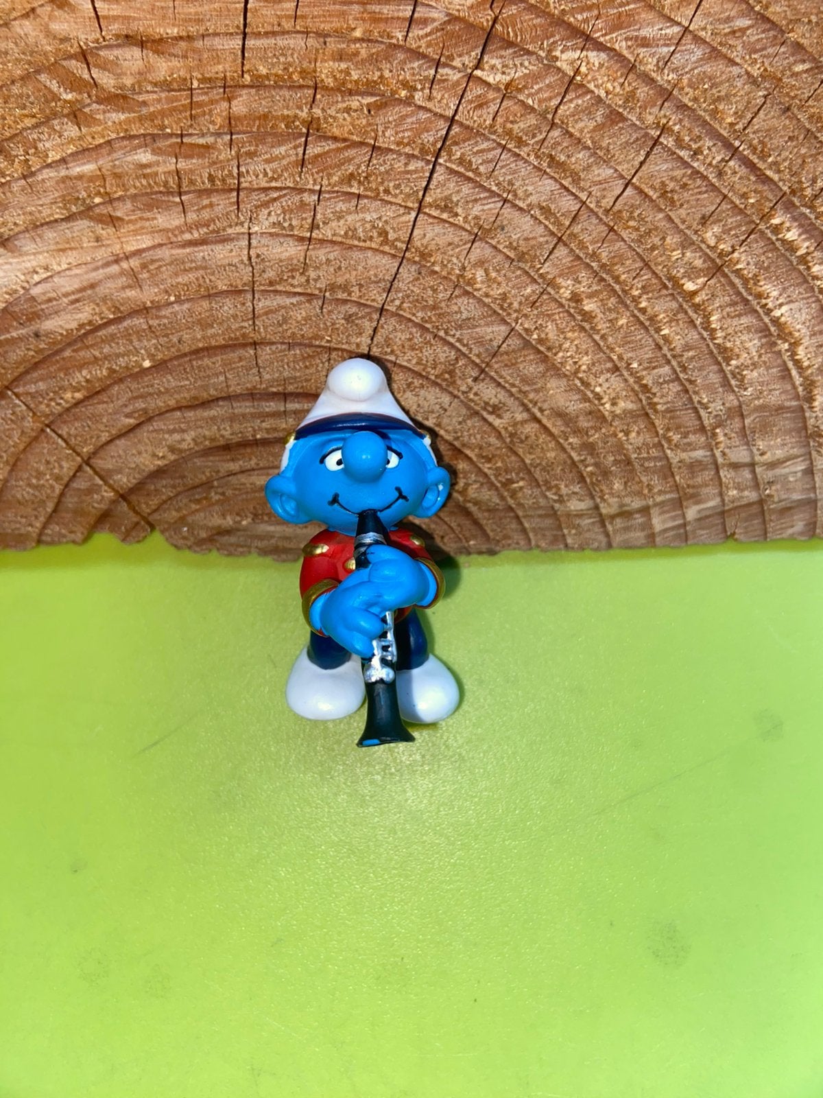 Smurfen fanfare smurf 1, Verzamelen, Smurfen, Ophalen of Verzenden, Zo goed als nieuw, Verschillende Smurfen