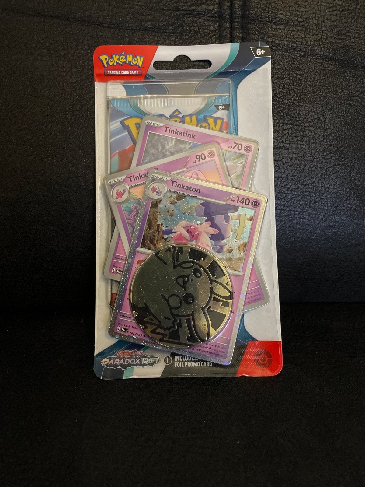 Pokémon TCG: Paradox Rift Tinkatink Blister Pack, Ophalen, Nieuw, Booster