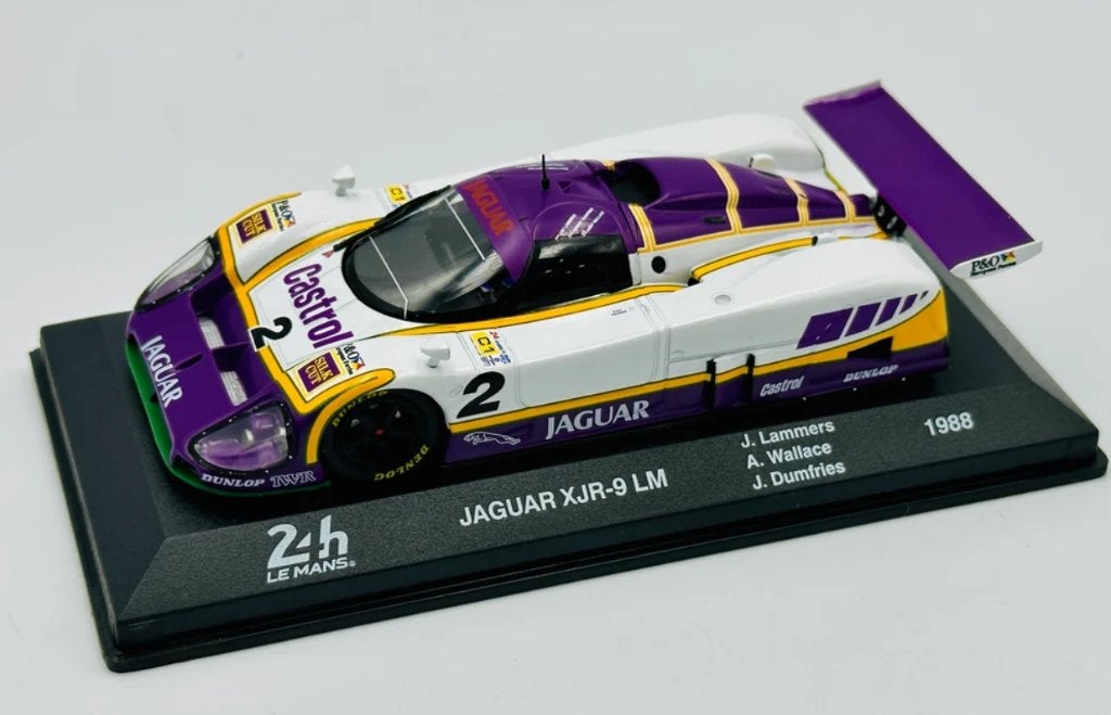 Jaguar XJR9 Lammers Le Mans 1988 Atlas miniatuur auto 1:43, Overige merken, Info@geerligsdejong.com, Edition Atlas, Auto