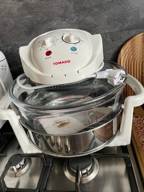 Nieuwe Halogeen Oven 18L - Ongebruikt met Handleiding, Witgoed en Apparatuur, Ophalen of Verzenden, Nieuw