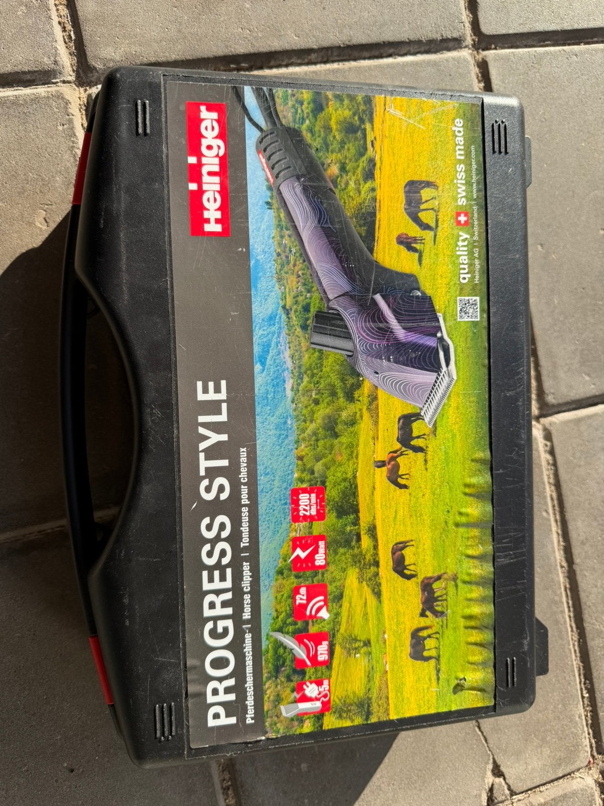 Heiniger Progress style scheermachine, Ophalen of Verzenden, Zo goed als nieuw