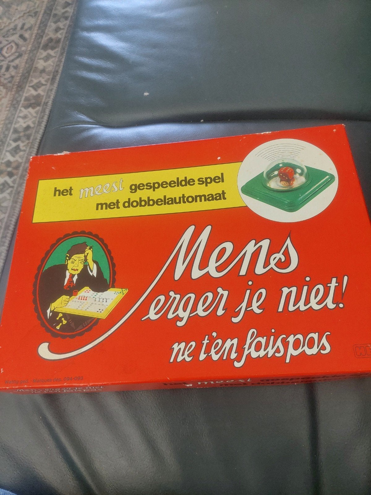vintage mens erger je niet 8 euro, Ophalen of Verzenden