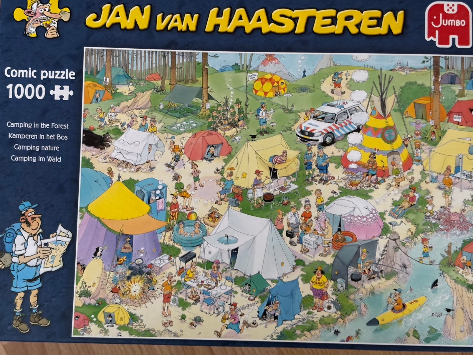 Puzzel, Hobby en Vrije tijd, Denksport en Puzzels, Ophalen of Verzenden, 500 t/m 1500 stukjes, Zo goed als nieuw