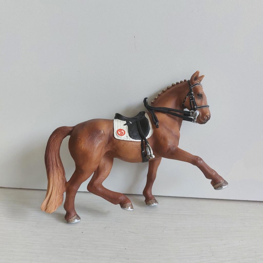 Schleich dressuur paard (zonder ruiter en voetstuk), Ophalen of Verzenden, Zo goed als nieuw