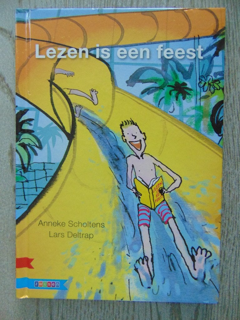 Lezen is een feest - Anneke Scholtens boek AVI E5 Zwijsen, Ophalen of Verzenden, Zo goed als nieuw, Anneke Scholtens, Fictie algemeen