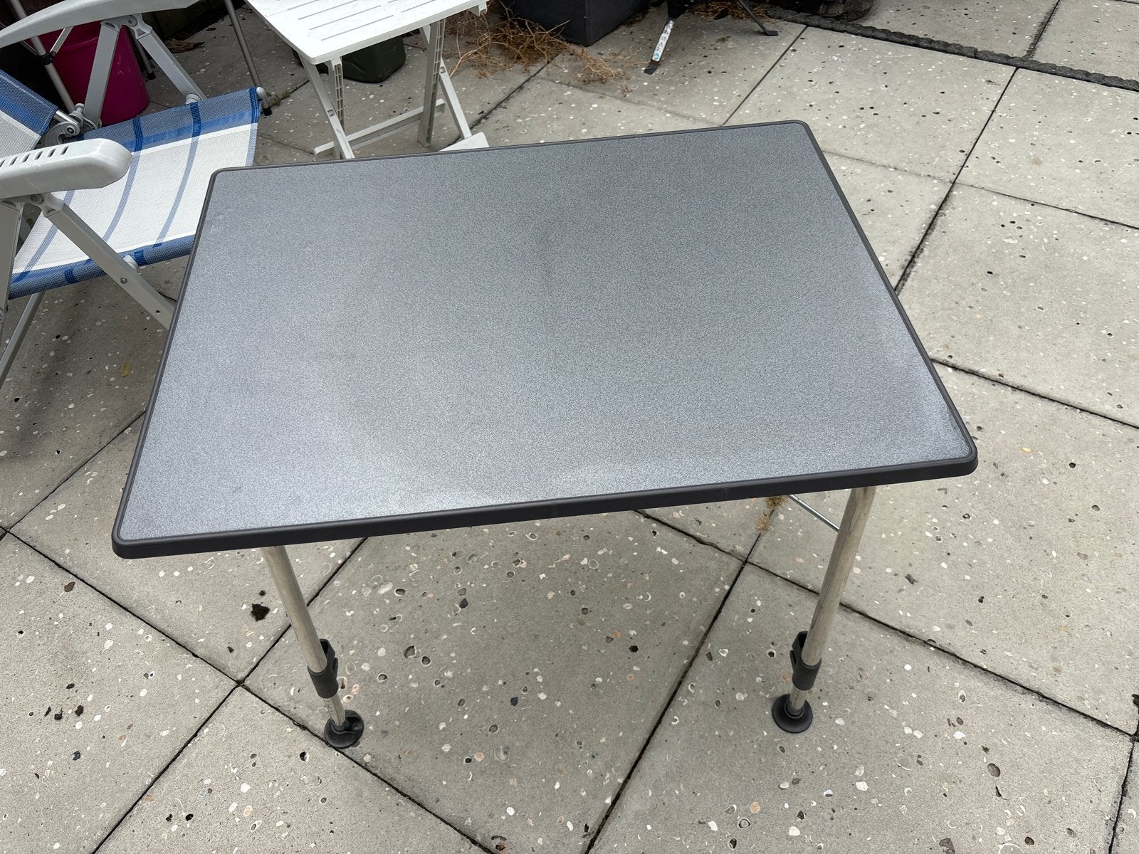 Dukdalf stabilic 1 campingtafel - inklapbaar en verstelbaar, Ophalen, Gebruikt, Campingtafel