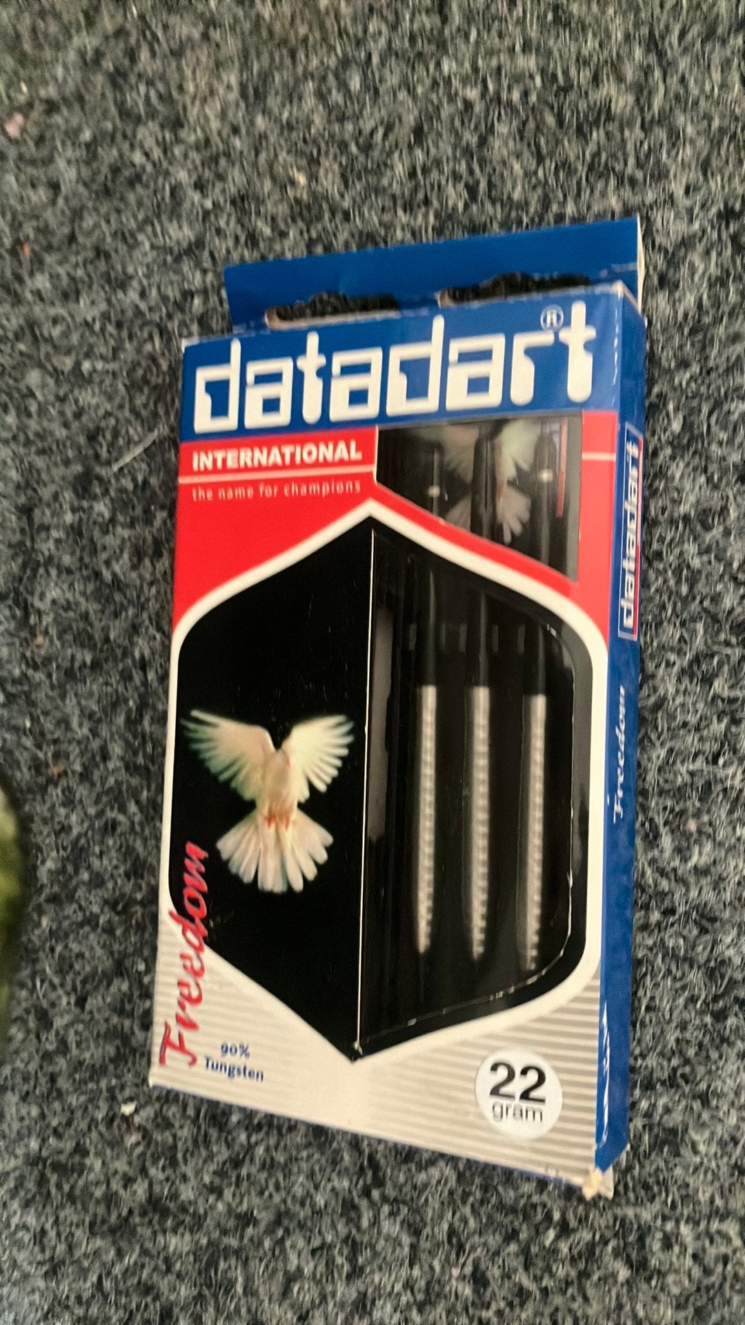 Data darts freedom, Sport en Fitness, Darts, Ophalen of Verzenden, Zo goed als nieuw, Pijlen