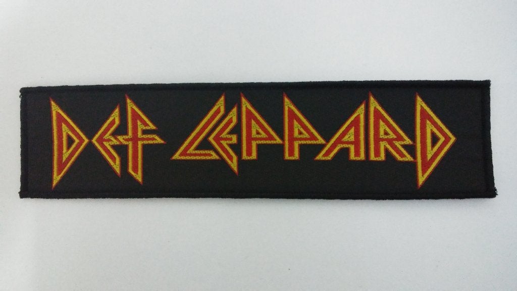 Def Leppard rock hardrock superstrip patch muziek embleem, Ophalen of Verzenden, Nieuw, Kleding