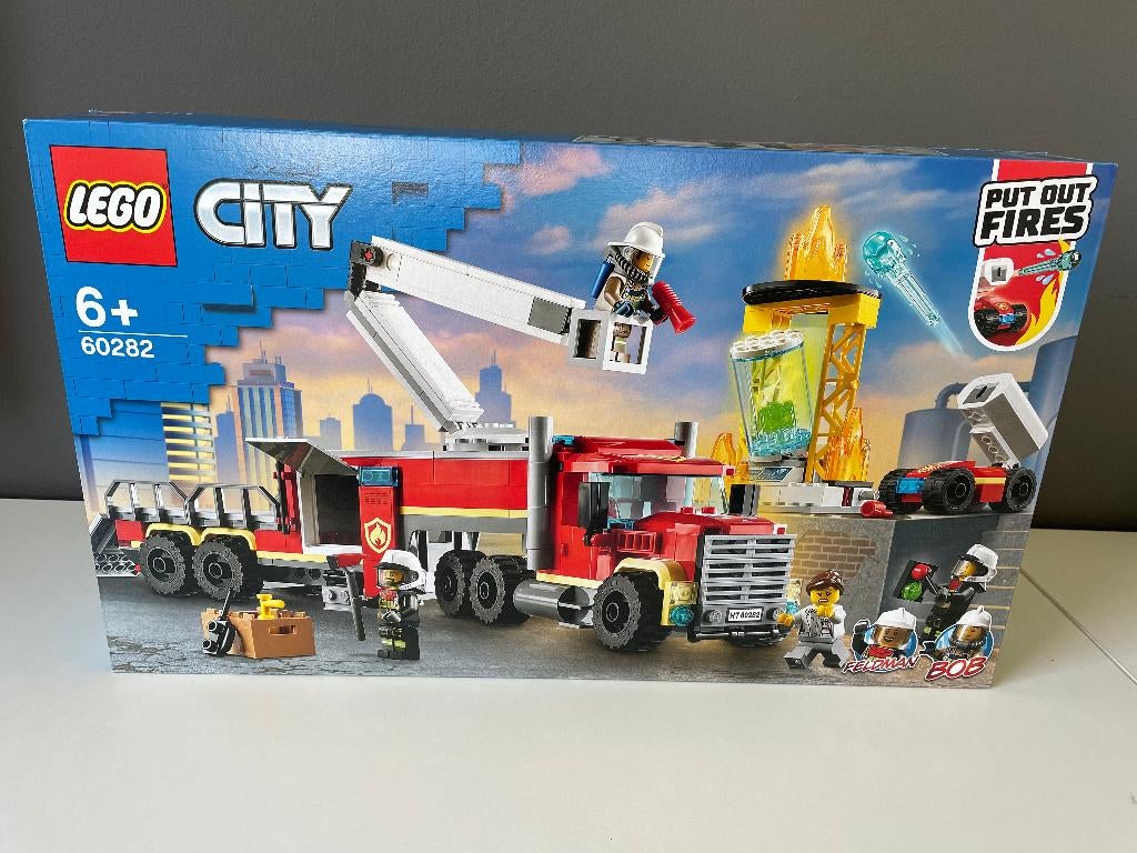 LEGO set 60282 Fire Command Unit, City, Lego, Nieuw, Ophalen of Verzenden