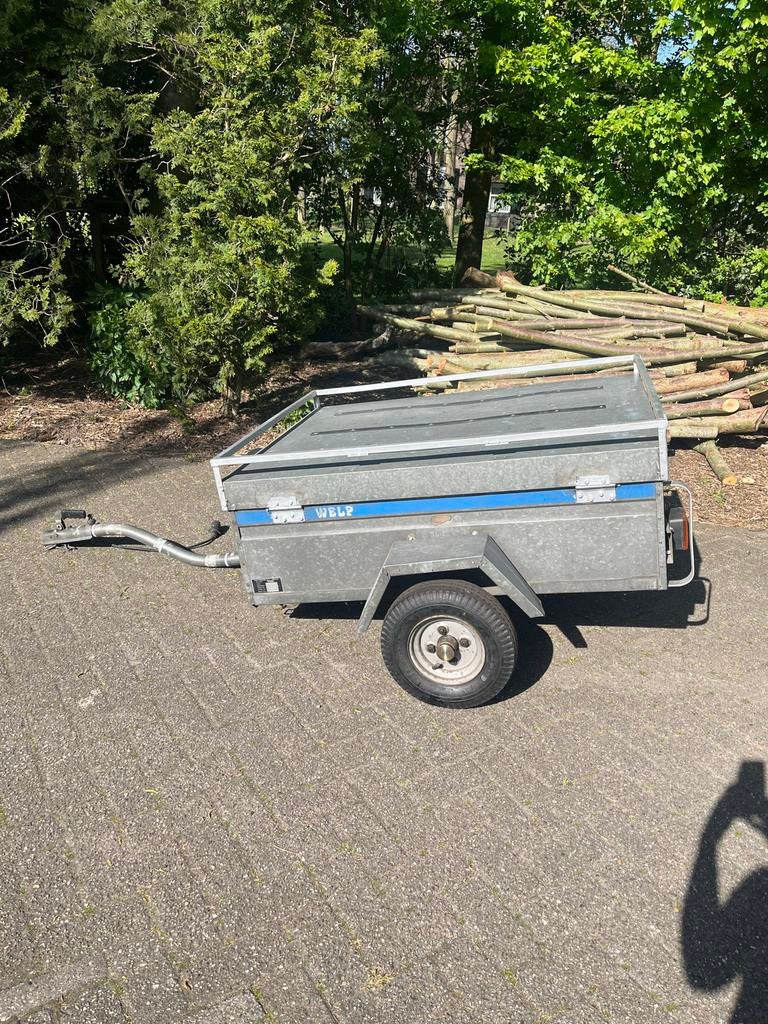 Pekawee bagagewagen/aanhangwagen met goede banden, Auto diversen, Ophalen, Gebruikt