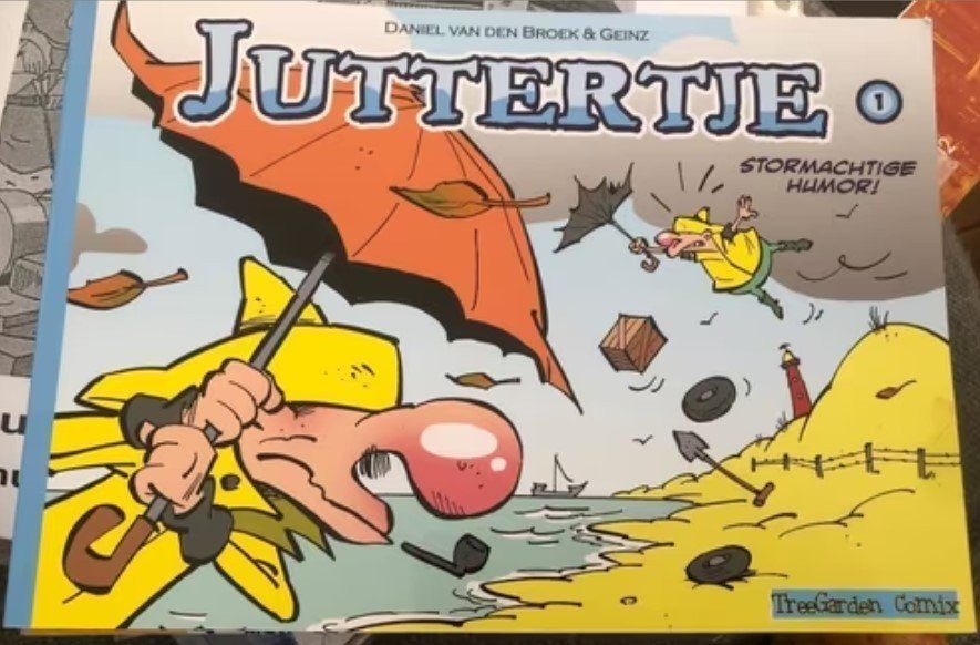 Juttertje 1 geinz q1, Boeken, Eén stripboek, Ophalen of Verzenden, Zo goed als nieuw