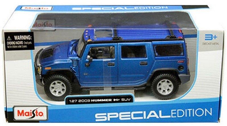Maisto: 2003 Hummer H2 SUV 1:27, Auto, ., Nieuw, Ophalen of Verzenden
