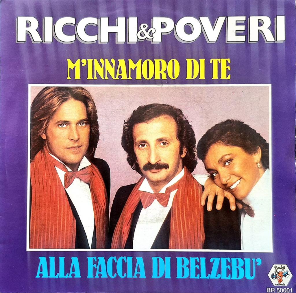 7"/SINGLE  RICCHI & POVERI - M'Innamoro Di Te, Ophalen of Verzenden, Gebruikt, Pop