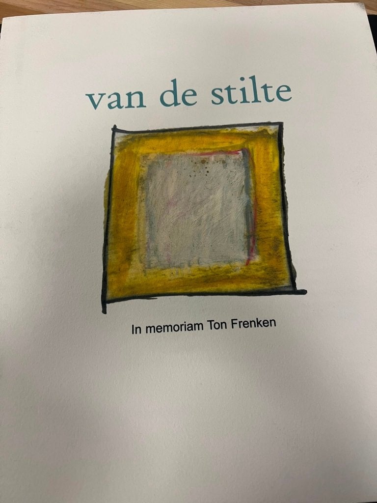 In het wit van de stilte - in memoriam Ton Frenken, Ophalen of Verzenden, Zo goed als nieuw