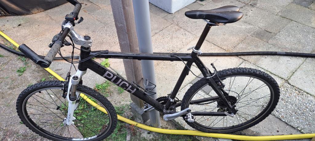 Puch Bergmeister 200 Mountainbike met klikschoenen, Ophalen, Gebruikt, Heren, Overige merken