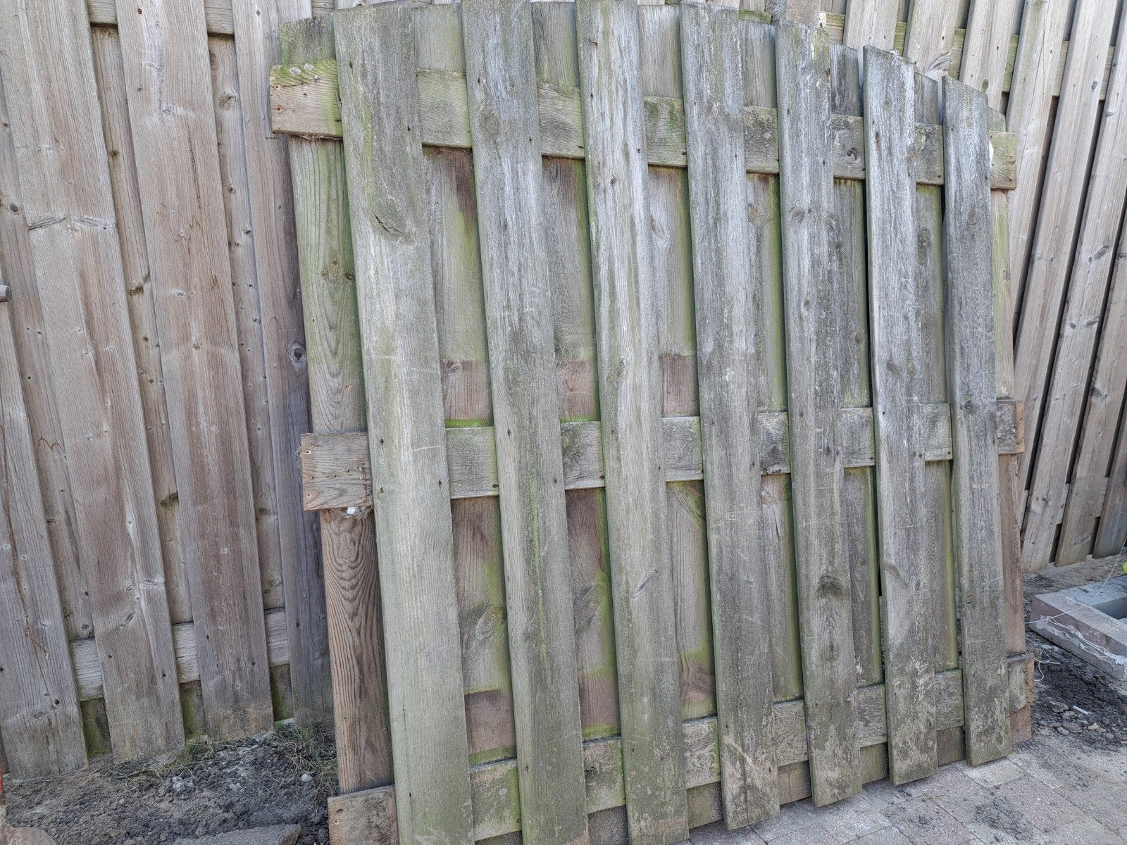 schutting, Ophalen of Verzenden, Hout, Minder dan 3 meter, 1 tot 2 meter