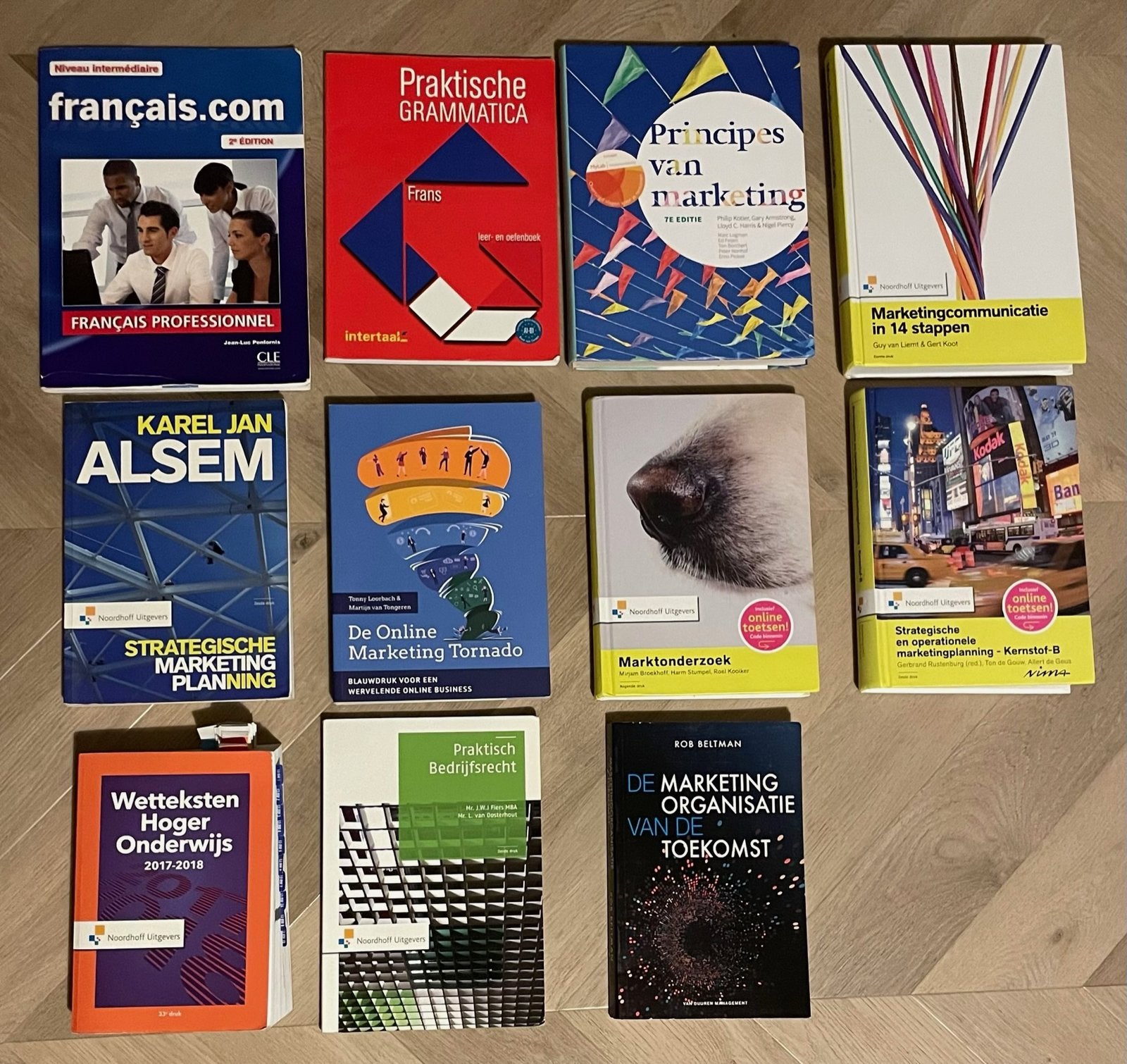Commerciële Economie studieboeken - Avans Hogeschool, Ophalen, Zo goed als nieuw, Overige niveaus, Economie
