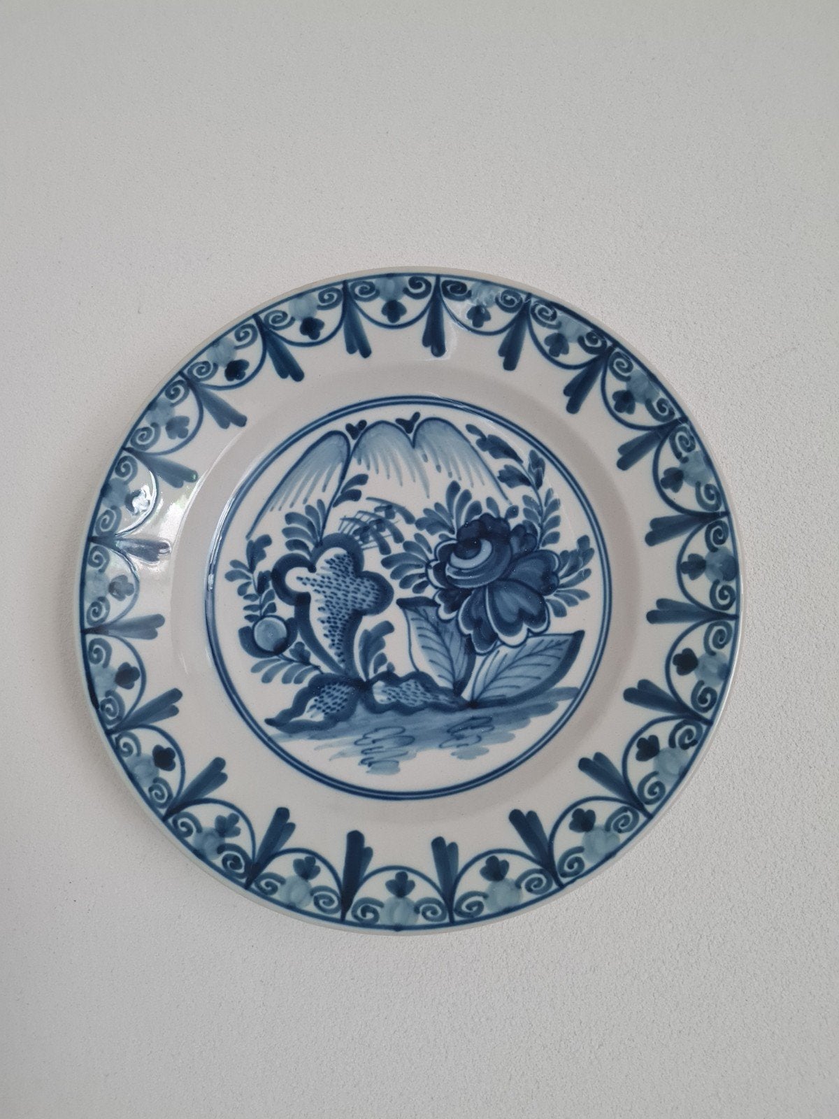 Makkum schotel  34 cm., Ophalen of Verzenden
