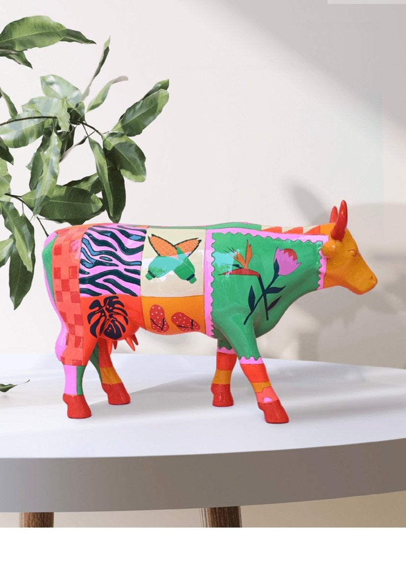 Nieuw Cow Parade koe South Africow large gratis verzending., Ophalen of Verzenden