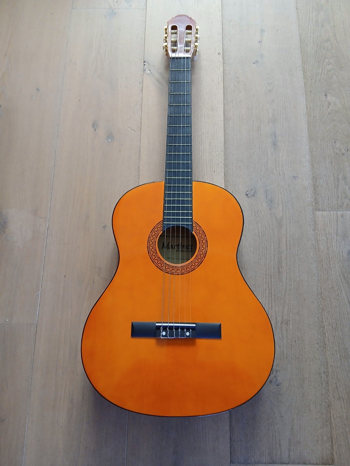 Martinez Spaanse gitaar met hoes, Ophalen, Gebruikt, Klassieke of Spaanse gitaar, Met koffer