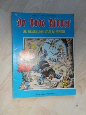 Vandersteen, Willy 2x De Rode Ridder De scharlaken brigade, Boeken, Meerdere stripboeken, Ophalen of Verzenden, Gelezen