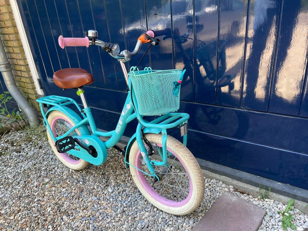 Nette kinderfiets 16 inch - Altijd binnen gestaan, Fietsen en Brommers, Fietsen | Kinderfietsjes, Ophalen, Gebruikt, Terugtraprem