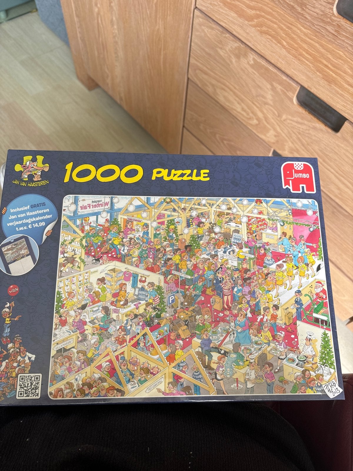 Jan van Haasteren 1000 stukjes puzzel - Nieuw in folie, Hobby en Vrije tijd, Denksport en Puzzels, Ophalen, 500 t/m 1500 stukjes