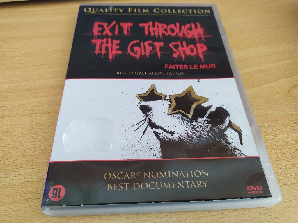 Exit through the gift shop, Alle leeftijden, Ophalen of Verzenden, Gebruikt, Overige gebieden