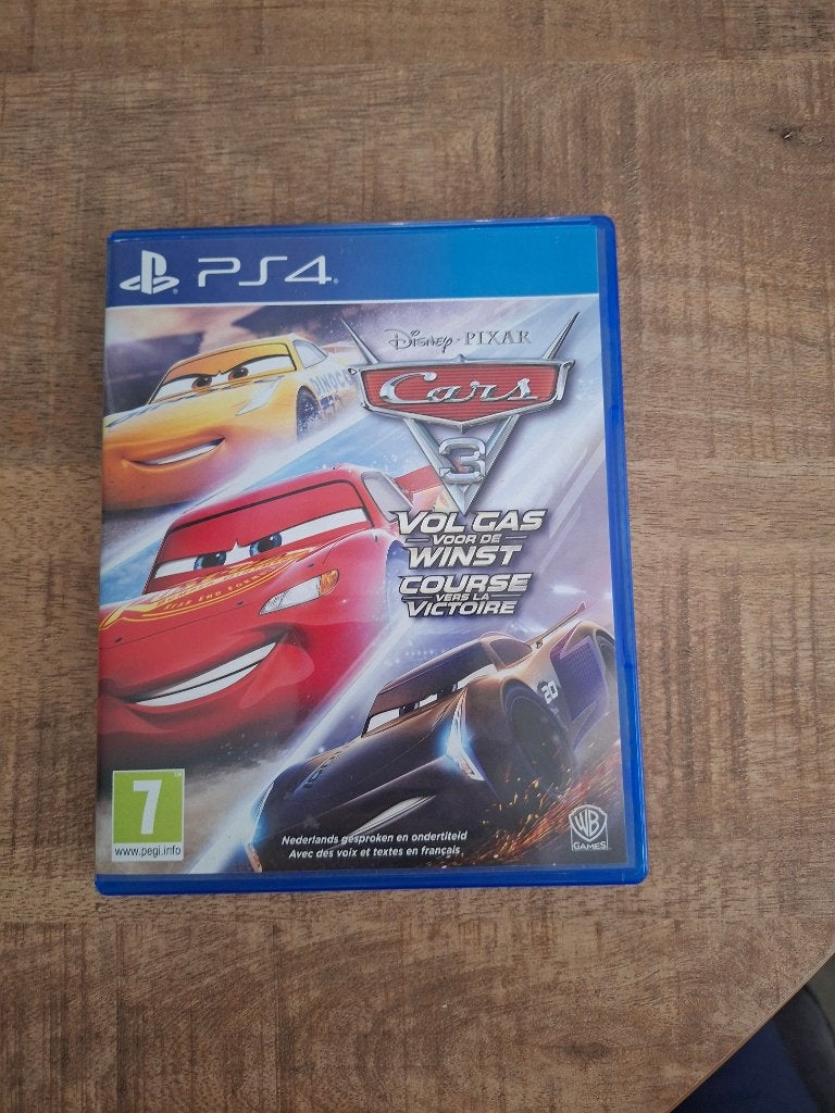 Ps4 cars 3, Spelcomputers en Games, Games | Sony PlayStation 4, Ophalen, Racen en Vliegen, Zo goed als nieuw, 3 spelers of meer